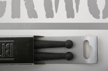 Preview: 1 Paar BLACKWOOD SALSA CARBON DRUMSTICKS Carbosticks