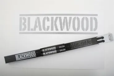 1 Paar BLACKWOOD SALSA CARBON DRUMSTICKS Carbosticks