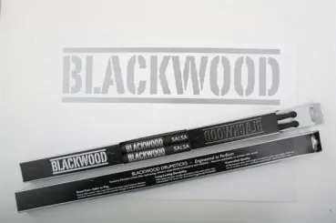 1 Paar BLACKWOOD SALSA CARBON DRUMSTICKS Carbosticks
