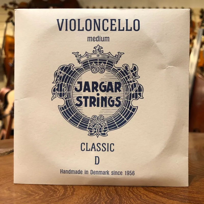 Jargar CLASSIC 4/4 Cello D-Saite, Chromstahl umsponnen