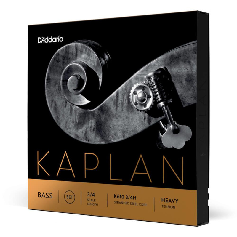 Preview: D´Addario KAPLAN 3/4 Kontrabass Medium Saiten SATZ_Heavy