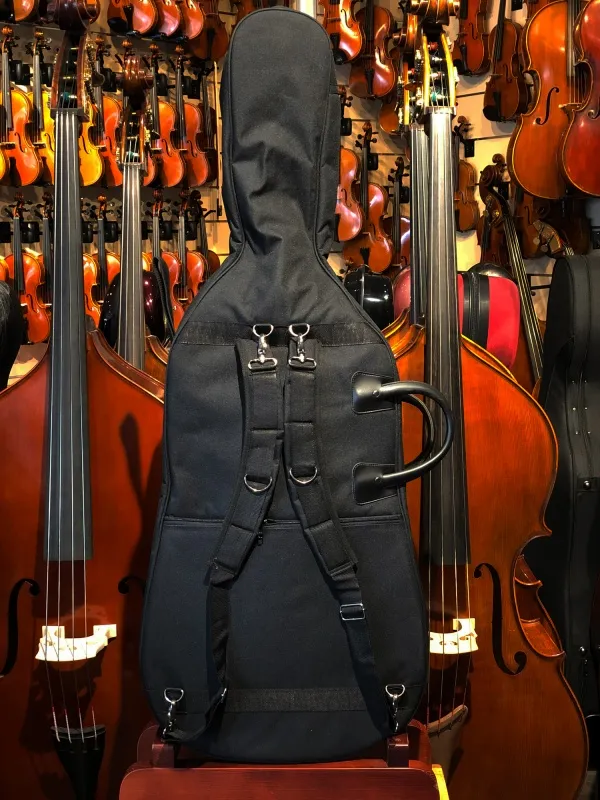 HÖFNER 4/4 Cellotasche schwarz, dicke Polsterung