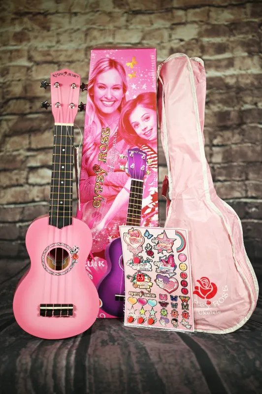 Gypsy Rose Ukulele Set