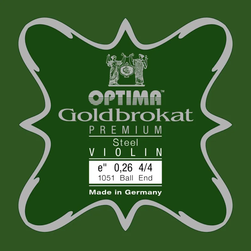Goldbrokat Premium 4/4 Violin E-Saite – brillante Spezialstahlsaite