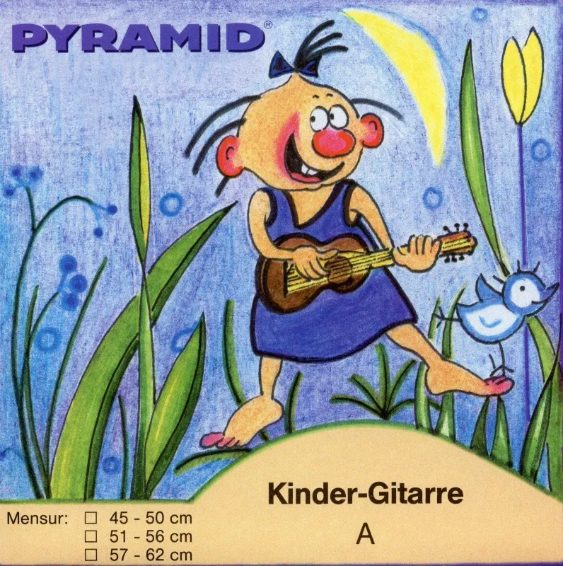 PYRAMID Kinder/Jugend Konzertgitarre Saiten SATZ, in 3 Größen 