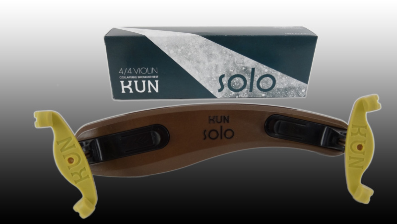 Preview: KUN Solo™ Schulterstütze für 4/4 Violine – Bronze/Schwarz