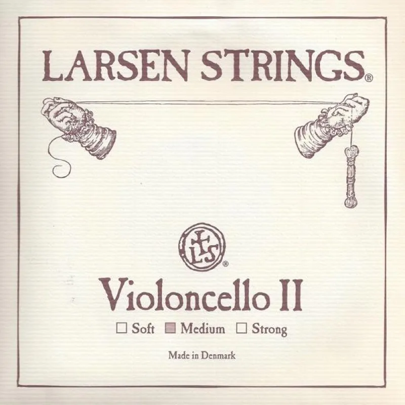 Larsen II Violoncello D Chromstahl 4/4 Saite