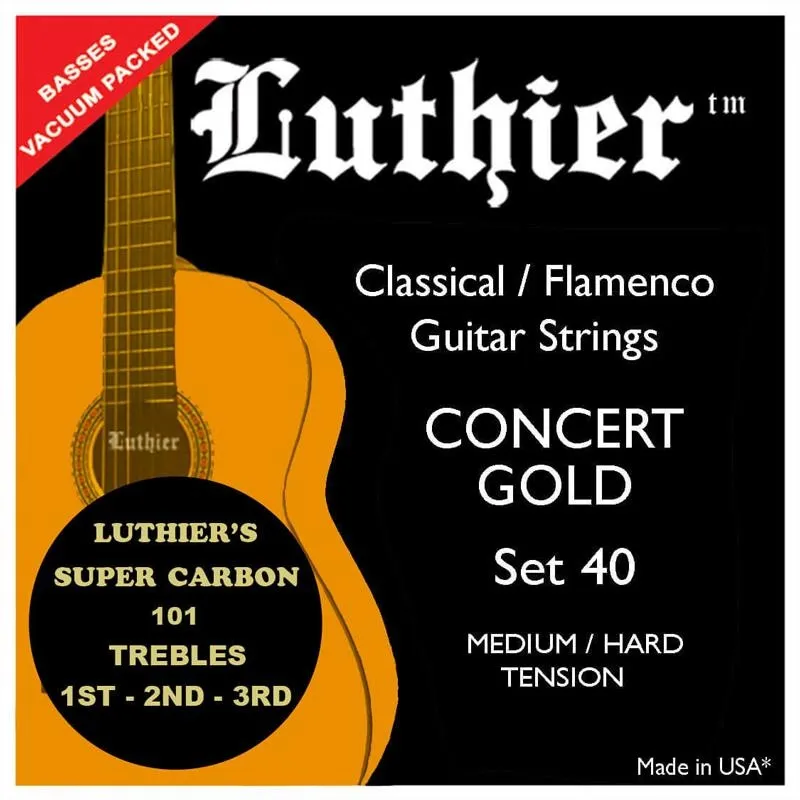 LUTHIER Super Carbon Concert Gold Saiten SATZ