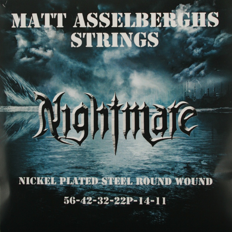 Preview: Matt Asselsberghs Signature Strings – Nickel Plated Steel E-Gitarrensaiten (.011–.056)