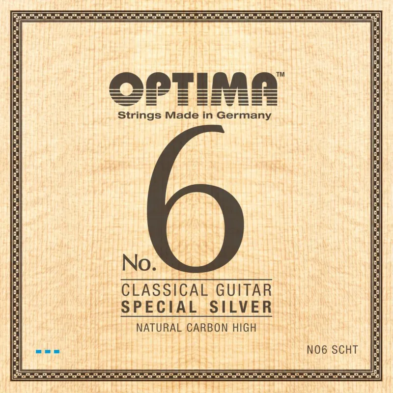 Optima No.6 Konzertgitarre Special Silver High Carbon_1