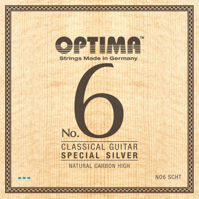 OPTIMA No.6 SPECIAL SILVER STRINGS Carbon High Konzertgitarre Saiten SATZ