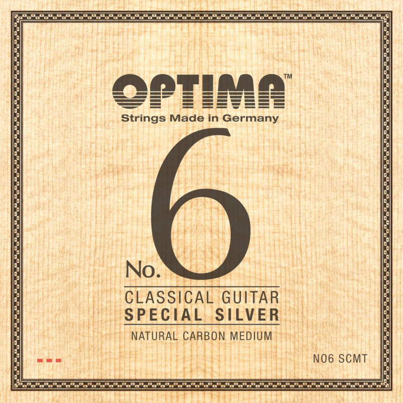 Preview: OPTIMA No.6 SPECIAL SILVER STRINGS Carbon Medium