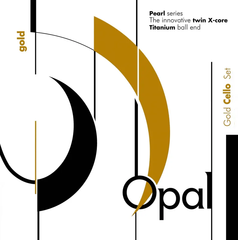 For-Tune Opal Gold 4/4 Cello Saiten SATZ - Verpackungsansicht 1