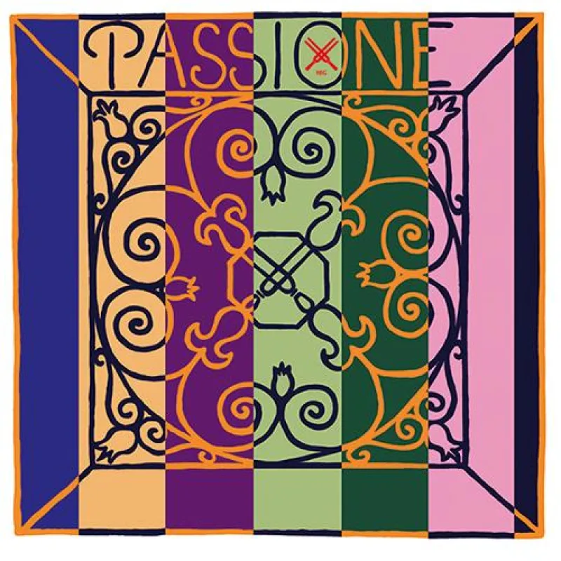PIRASTRO Passione SOLO 4/4 Violin Saiten SATZ, mitte, e-Kugel oder -Schlinge