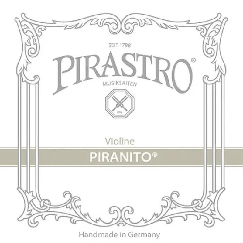 Pirastro Piranito 4/4 Violin Saiten SATZ, E-Kgl, A Chromst