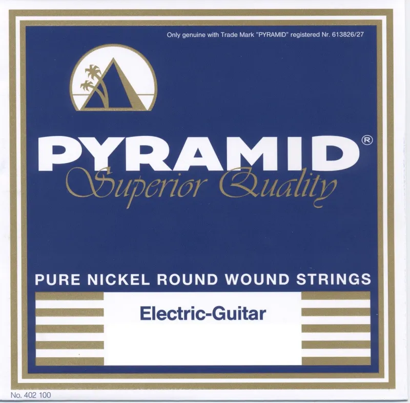 PYRAMID Pure Nickel E-Gitarrensaiten – Superior Quality (11 Stärken)