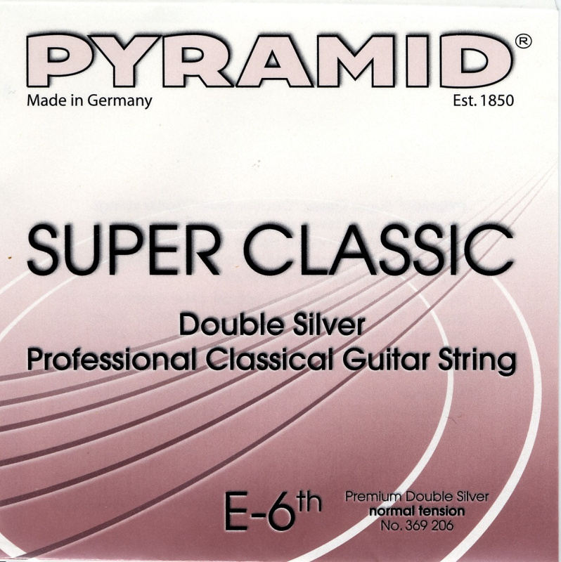 Preview: PYRAMID Konzertgitarren Saiten SATZ – Super Classic Double Silver Professional