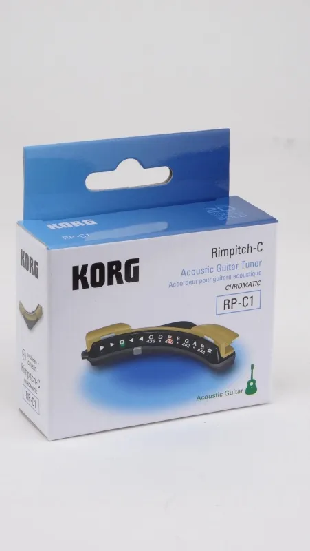 KORG RP-C1 Rimpitch-C Tuner Stimmgerät für Akustik Gitarre_Verpackung