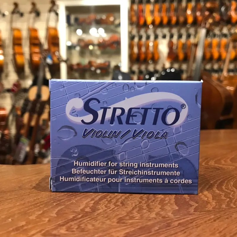 Stretto Befeuchter für Violine/Viola + 2 Beutel