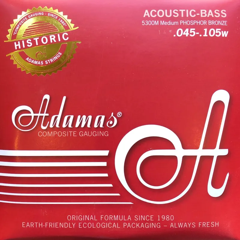ADAMAS AKUSTIK-BASS SAITEN SATZ PHOSPHOR BRONZE 4-string Med 5300M