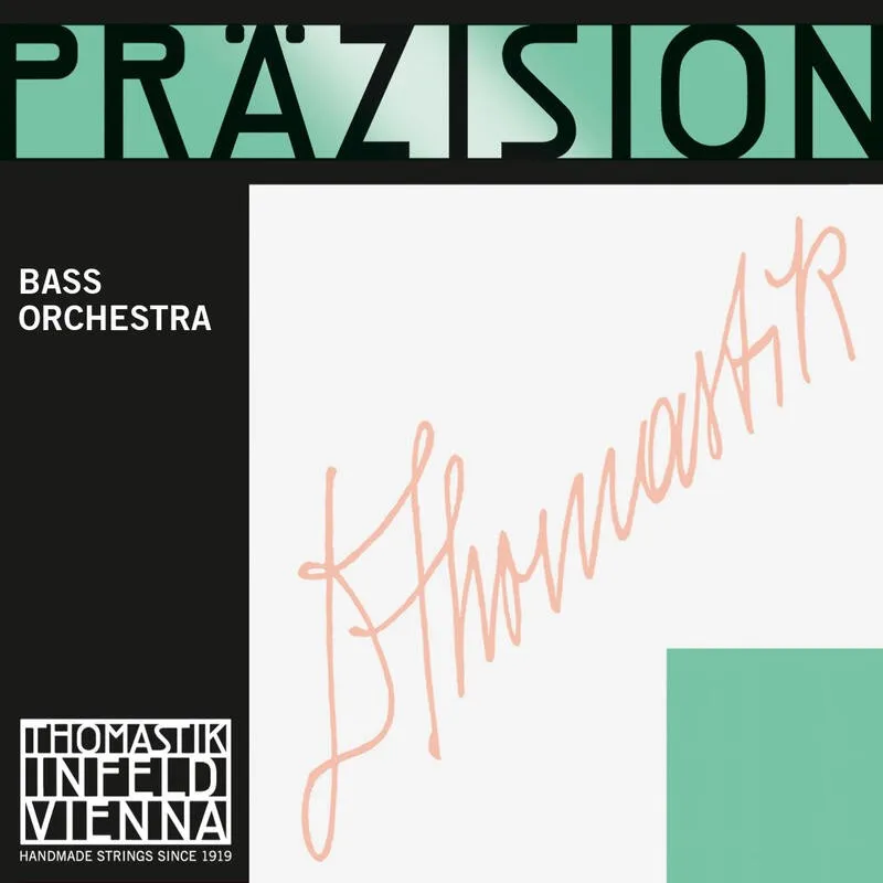 Thomastik Präzision 4/4 Kontrabass Saiten Satz – Orchesterstimmung, Medium