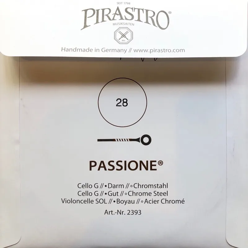 Pirastro Passione 4/4 Cello Darm G Saite