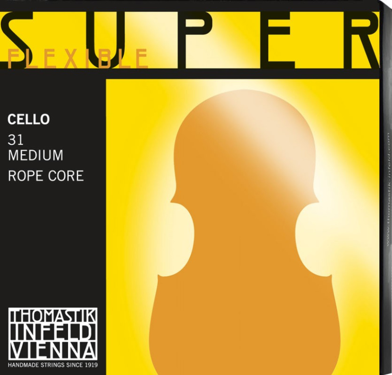 Preview: Thomastik SUPERFLEXIBLE 4/4 Cello Saiten Satz