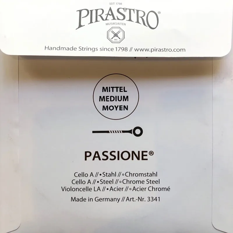 Pirastro Passione 4/4 Cello Stahl A Saite