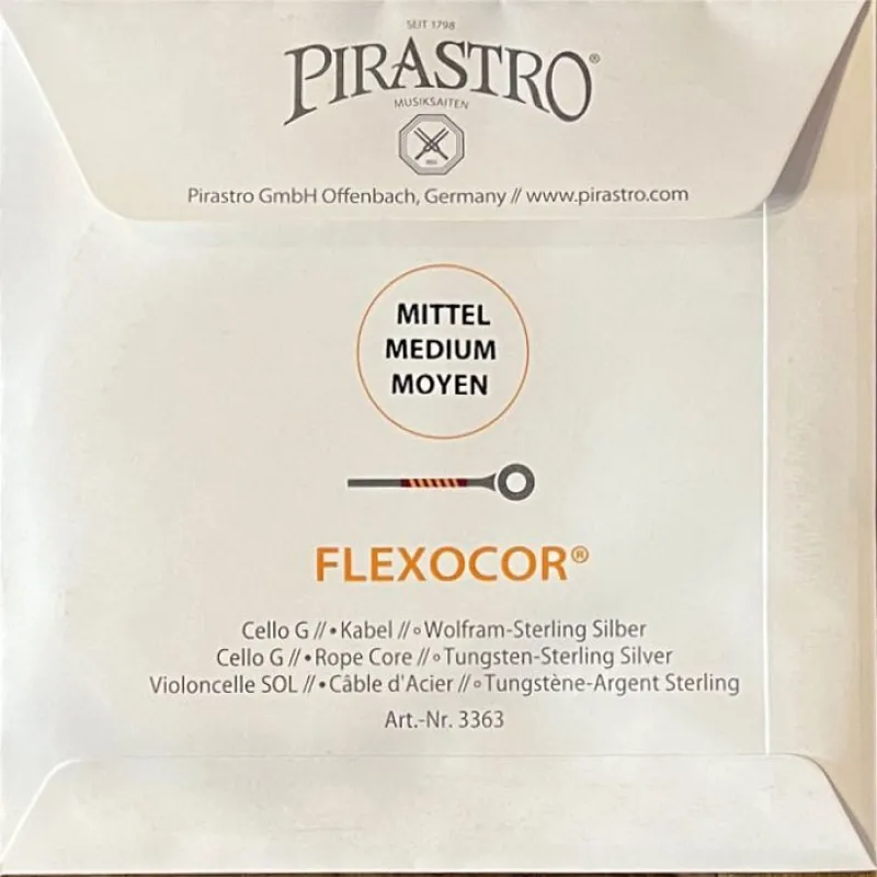 Pirastro FLEXOCOR 4/4 Cello G-Saite