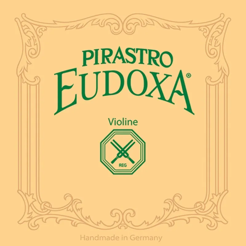 Pirastro Eudoxa 4/4 Violin Saiten SATZ, E-Kugel oder -Schlinge