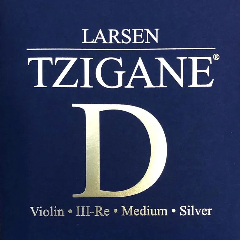 Larsen Tzigane 4/4 Violin D Saite, Silber umsponnen