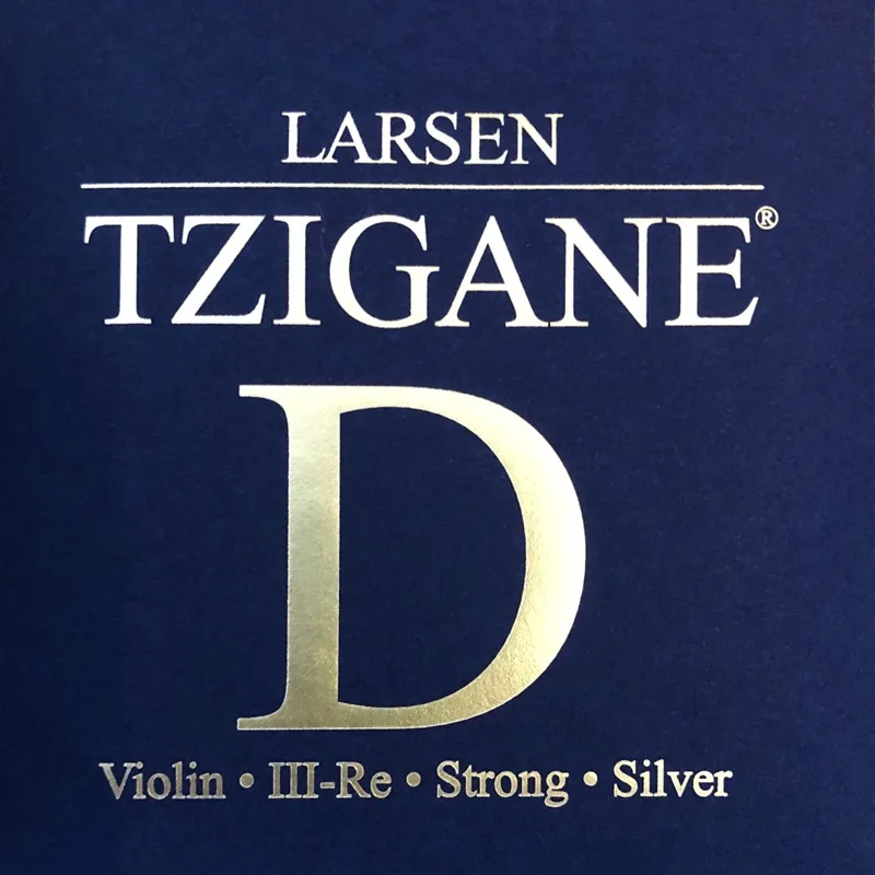 Larsen Tzigane 4/4 Violin D Saite, Silber umsponnen