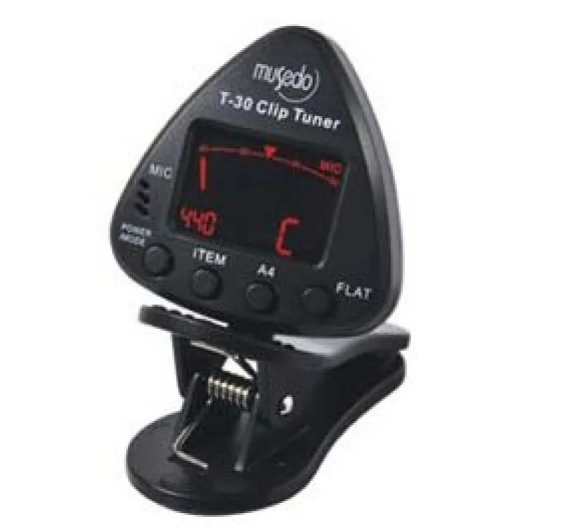 Musedo T-30 Clip Stimmgerät Tuner LCD Display