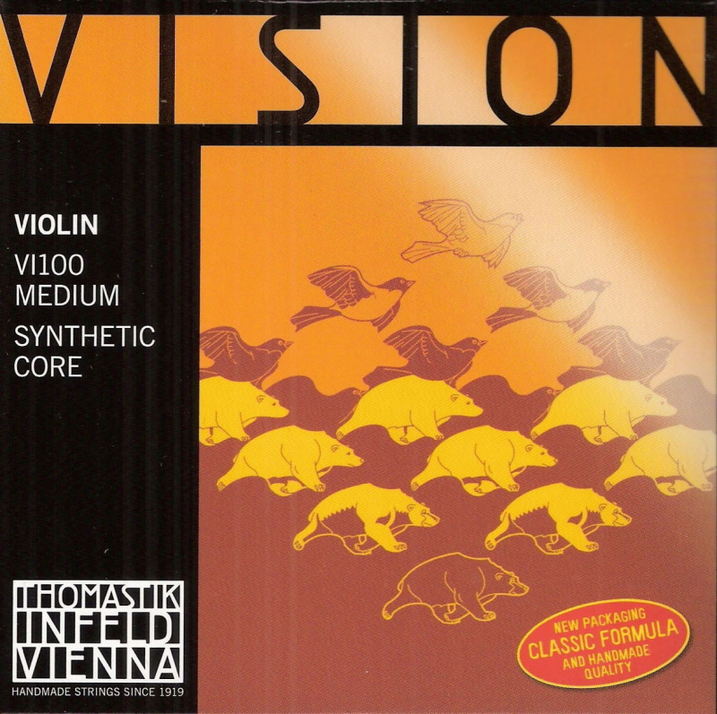 Preview: Thomastik VISION 4/4 Violin Saiten Satz