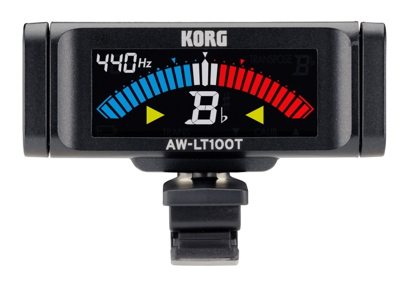 Preview: KORG AW-LT100T Clip-on Tuner Stimmgerät, schwarz