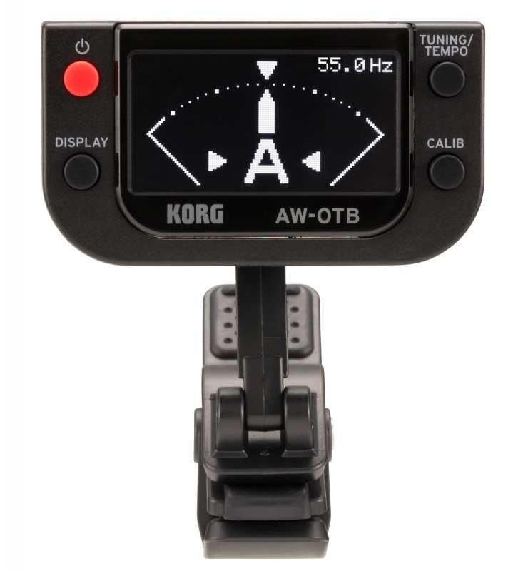 Preview: KORG AW-OTB Clip-on Tuner Stimmgerät, schwarz