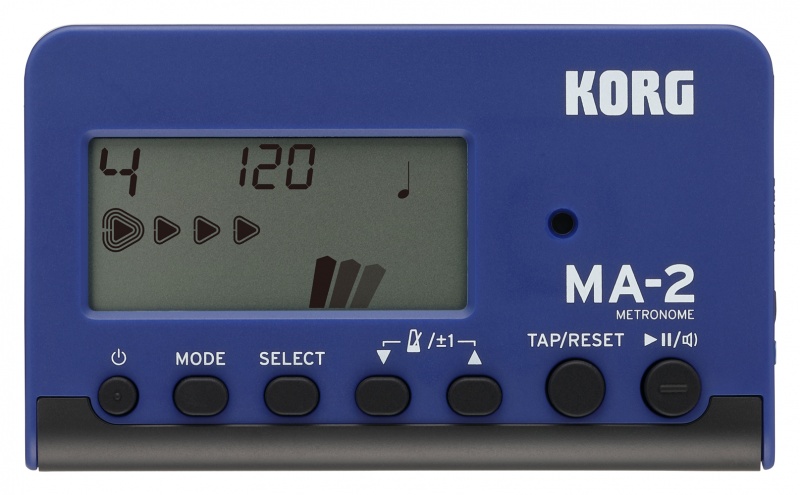 Preview: KORG MA-2 Digital Metronome, Farbe blau/schwarz