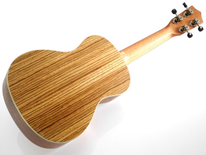 Preview: koki'o Zebrano Concert-Ukulele mit Tasche