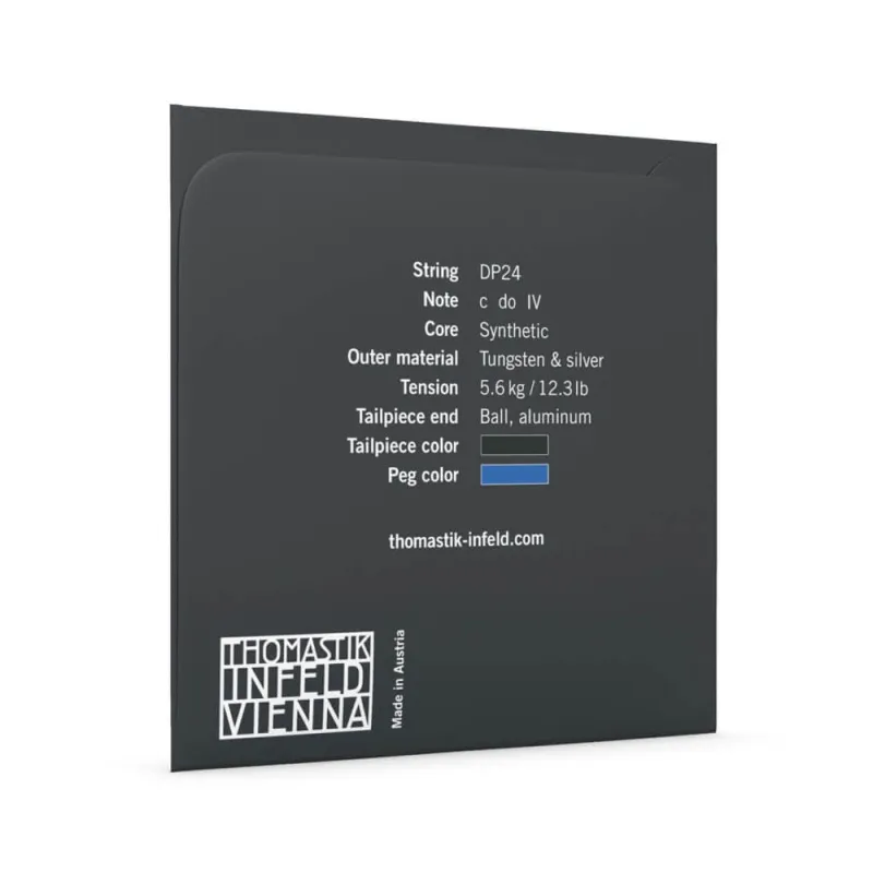Thomastik-Infeld DOMINANT PRO DP24 Viola C-Saite in Originalverpackung - Rückansicht