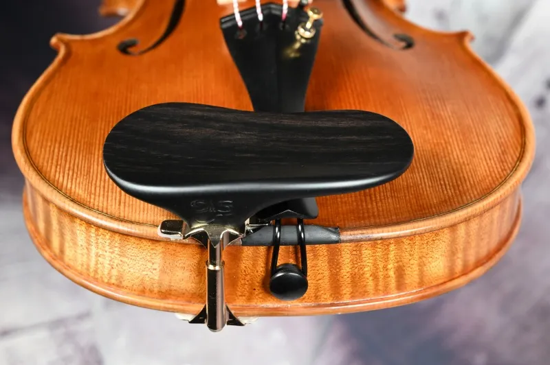 SAS Kinnhalter für Violine aus Ebenholz massiv