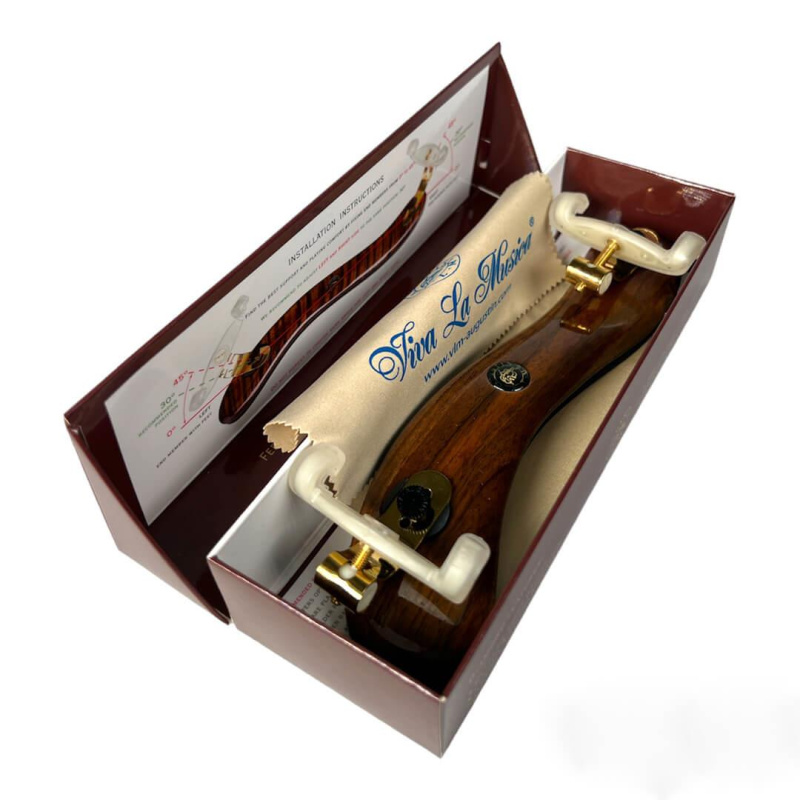 Preview: Viva La Musica Augustin DIAMOND Walnuss Schulterstütze für 4/4 & 3/4 Geige (Violine)