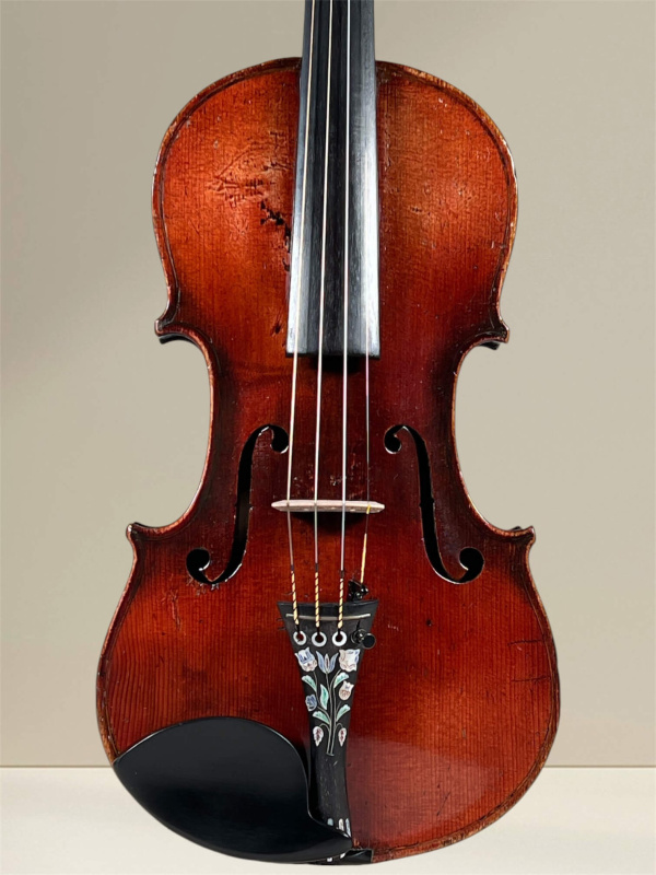 Preview: Alte 4/4 Violine um 1900 – deutsche Werkstattgeige restauriert