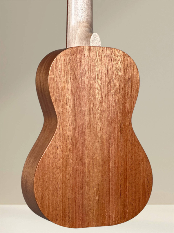 Preview: APC CL Simple Concert Ukulele aus massivem Mahagoni - Bodenanicht