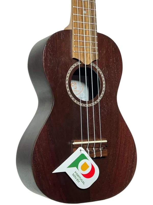 APC Full Rosewood Concert Ukulele aus massivem Palisander – Deckeansicht APC Full Rosewood Concert Ukulele aus massivem Palisander – Deckeansicht