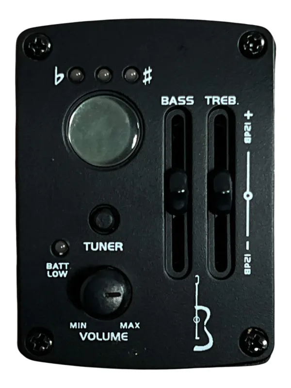 APC GC CW Guitarlele aus vollmassiver Akazie mit Cutaway – Stimmgerät