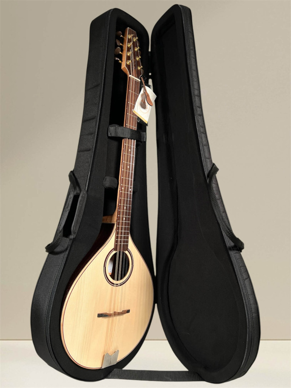 Preview: APC Koffer für Irish Bouzouki EIRBZK / EBZK - geöffnet mit Beispielinstrument