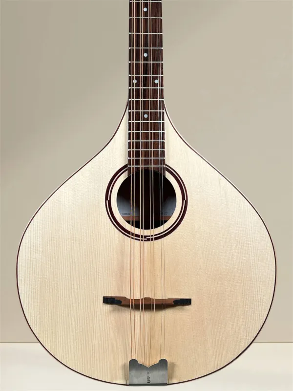APC MOC312 Oktav-Mandoline – Vollmassiv aus Palisander und Fichte - Deckeansicht