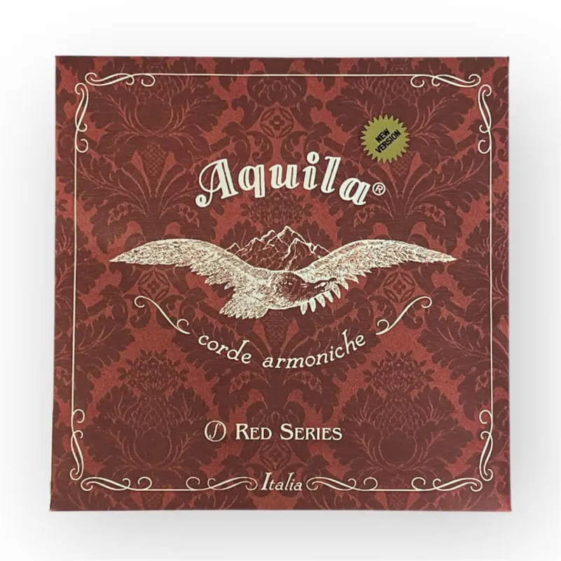 Aquila FG-Red Saite für Cello da Spalla – synthetisch, rot