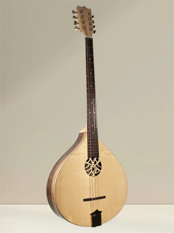 Vorderansicht des ARIS Artist Irish Bouzouki mit Fichtendecke