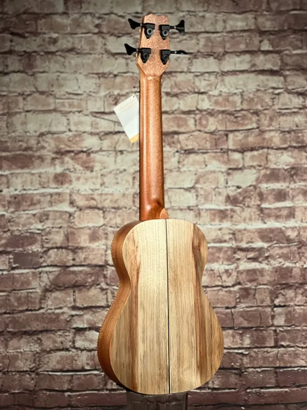 Rück-Detailansicht einer APC Bass Ukulele Modell Traditional, Handarbeit aus Portugal